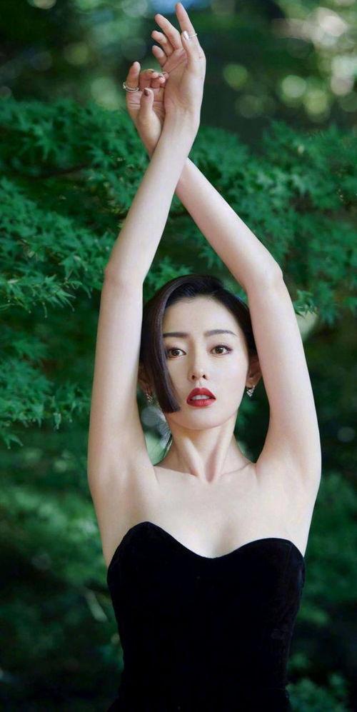 张天爱写真图片,光影交织下的时尚魅力